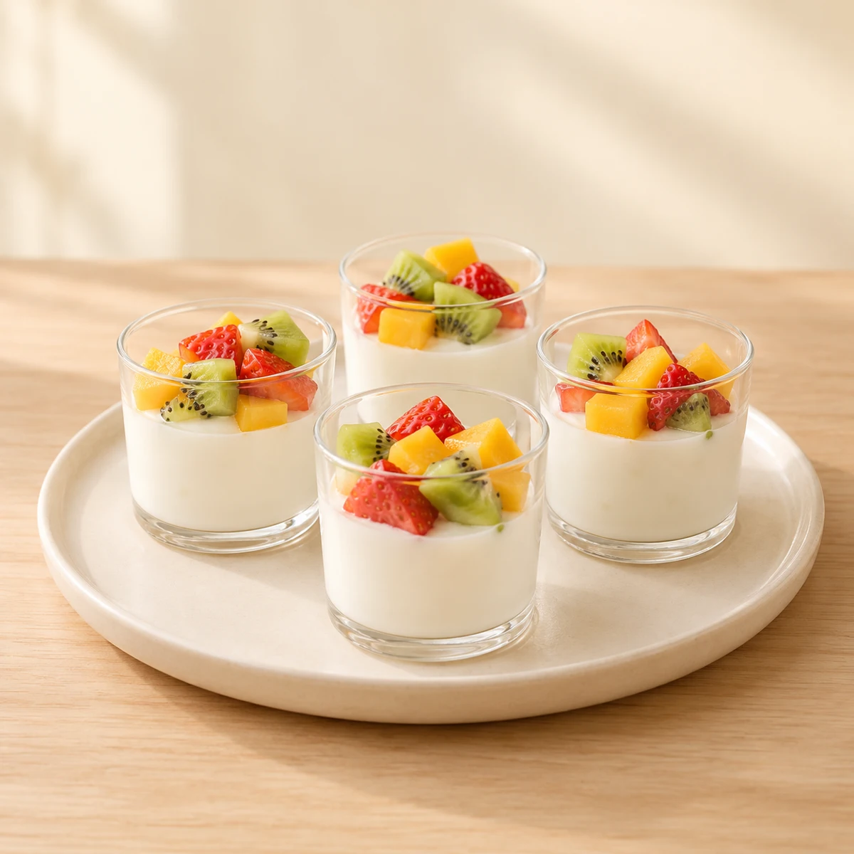 Small Yogurt Fruit Cups