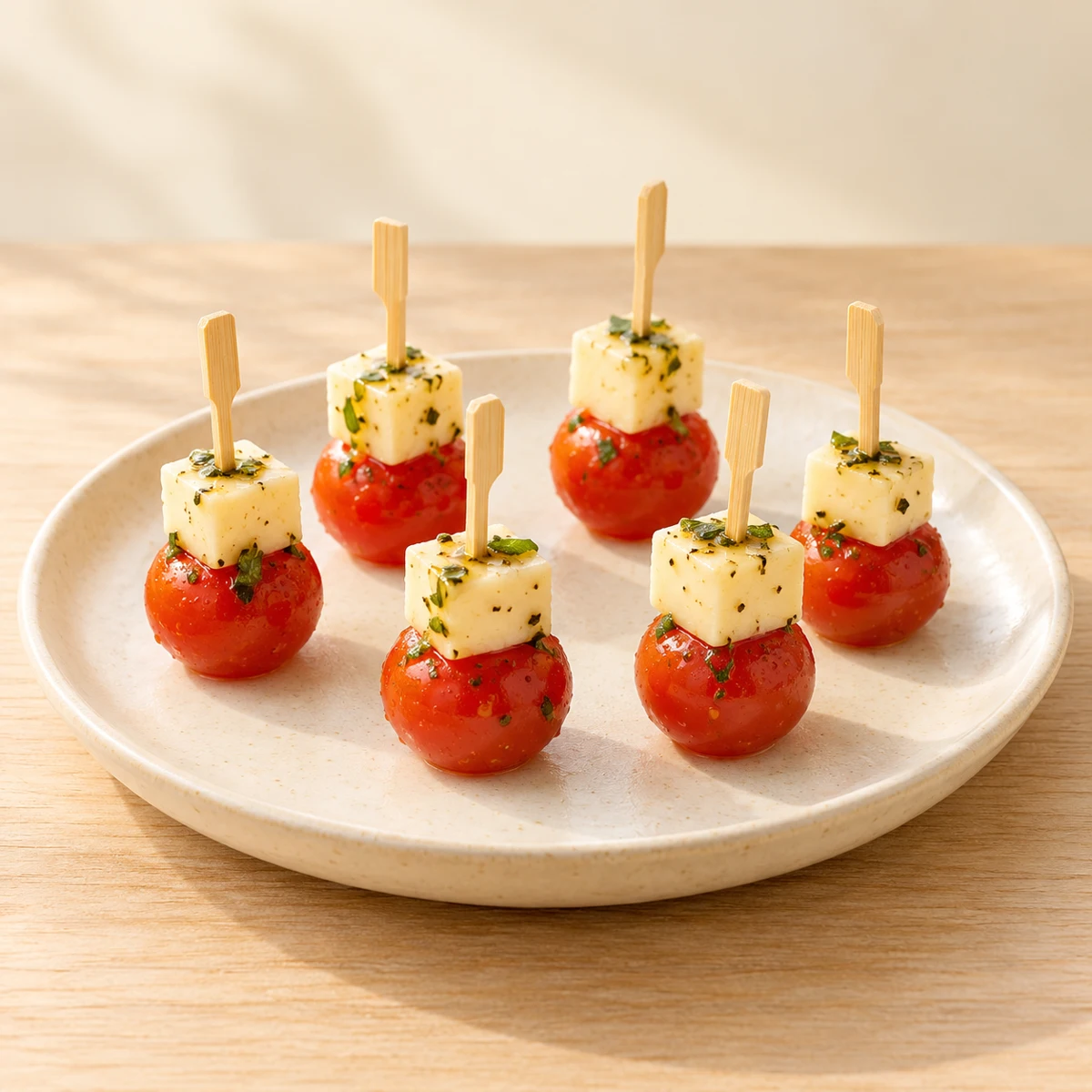 Tomato & Cheese Bites
