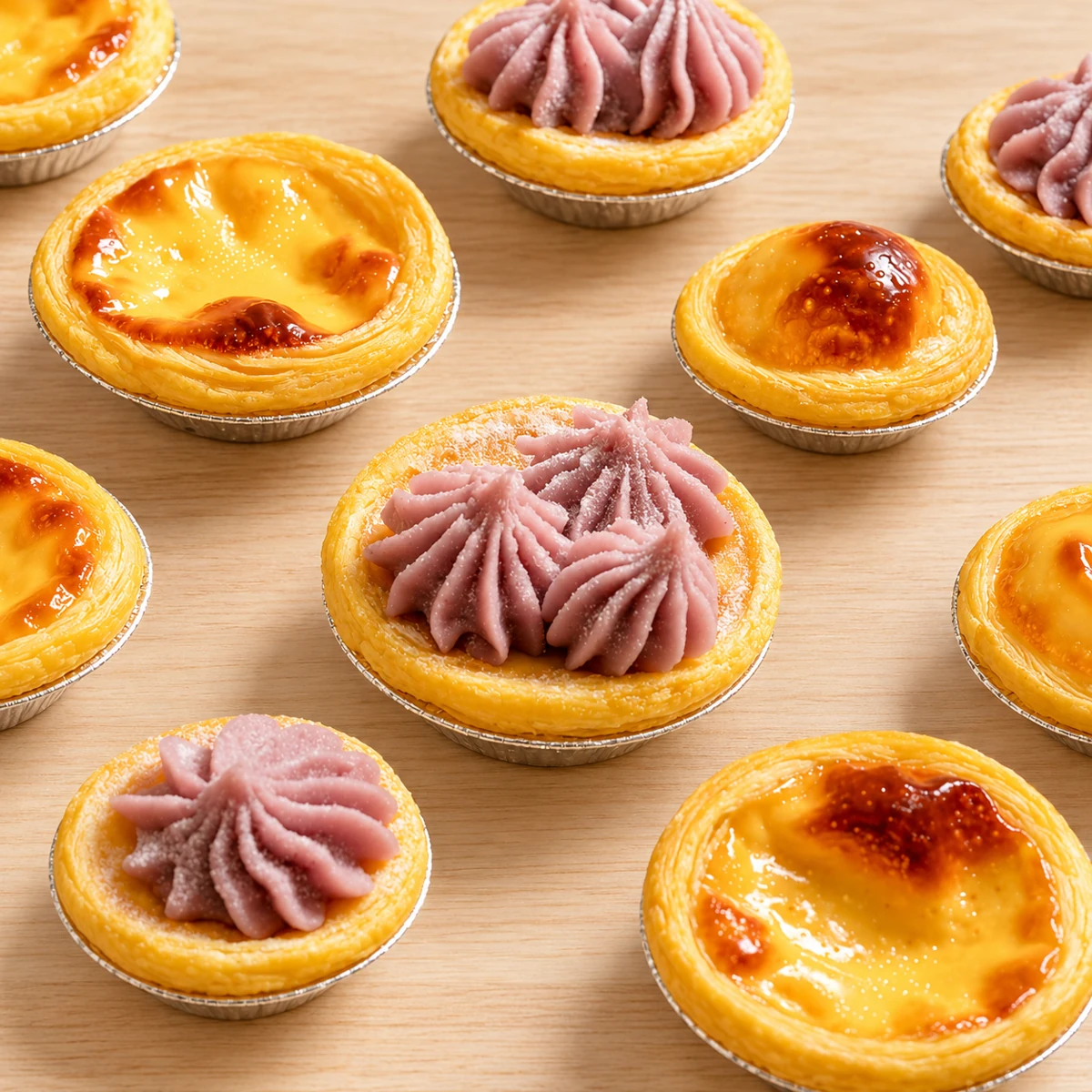 Yugo Dessert Custard Tart Selection